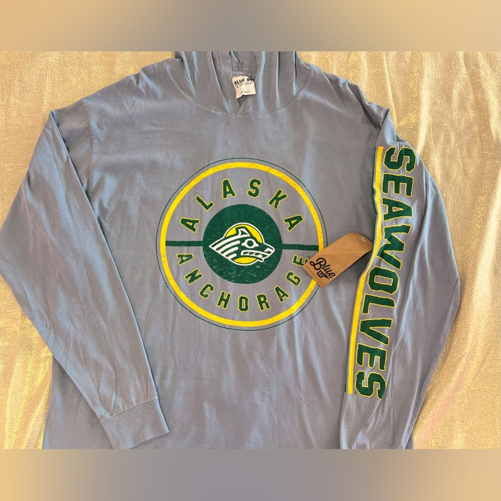 BLUE 84 seawolves shirt